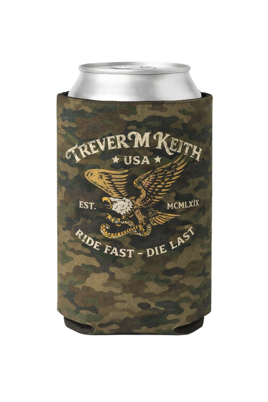 Trever M. Keith Eagle Koozie